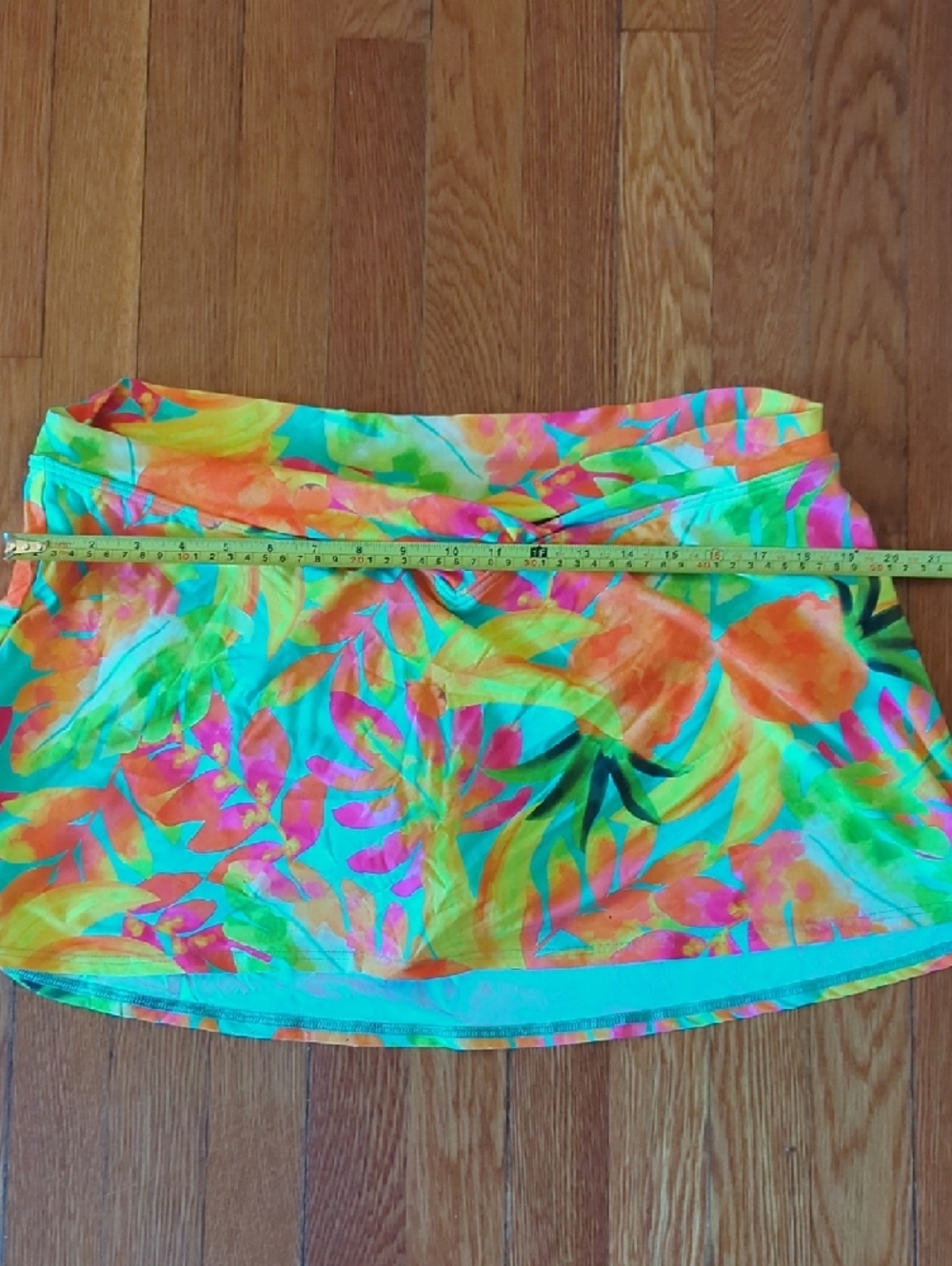 NWT Sunsets Tropical Bikini Set Swim Top & Skirt - Picture 4 of 4